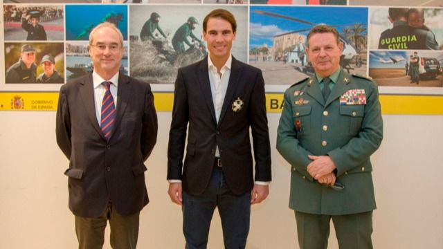 Cruz de Plata a Rafa Nadal