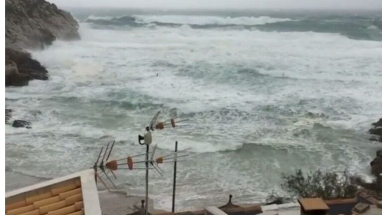 temporal mar viento