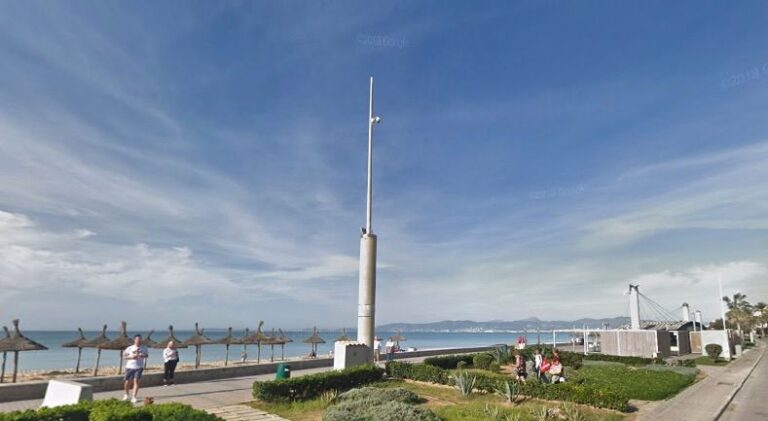camaras seguridad playa de palma