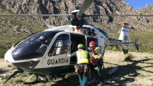HELICOPTERO GUARDIA CIVIL RESCATE