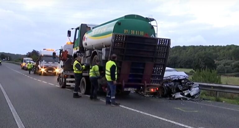 accidente menorca