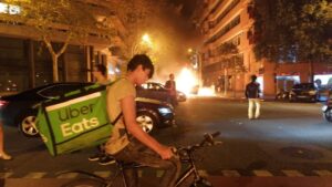 disturbios barcelona