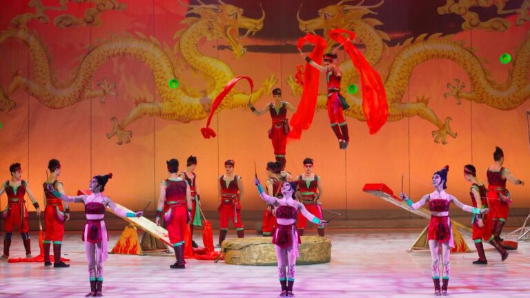 circo acrobático de china