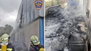 incendio nave pollen&ccedil;a