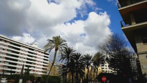 nubes nuboso Palma