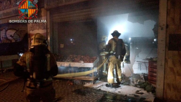 incendio futería