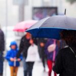 frio tormenta lluvia temporal paraguas