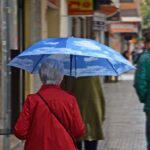 lluvia paraguas