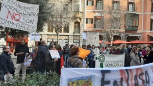 protestas hormigonera son guells son morro