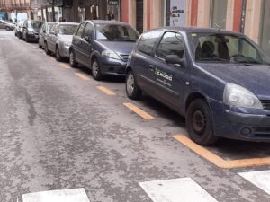 Marca naranja zona Acire