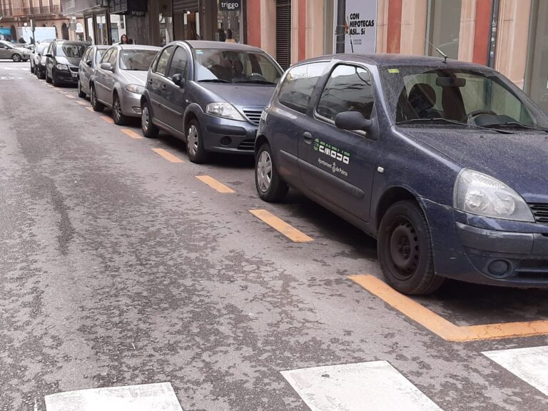 Marca naranja zona Acire