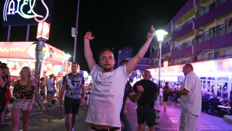 borrachos magaluf punta ballena