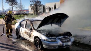 incendio coche son oms