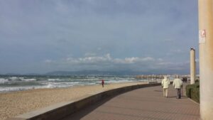 viento paseo platja palma
