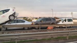 accidente via cintura 1 marzo 2020