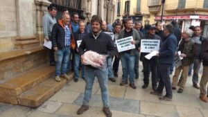protestas ganaderos matadero palma