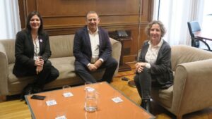 Aina Calvo y Alfonso Rodr&iacute;guez Badal