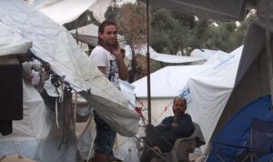 refugiados inmigrantes lesbos