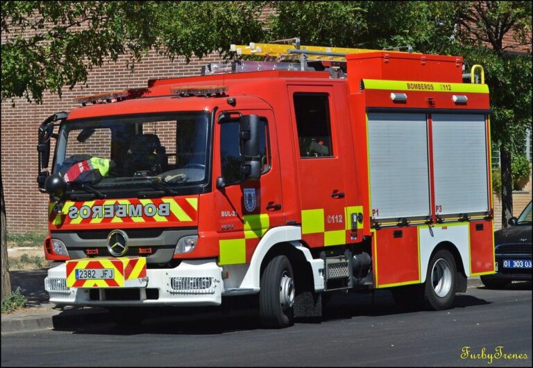 bomberos camión