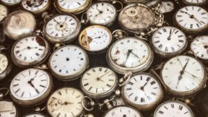 reloj cambio de hora