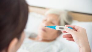 enfermo casa term&oacute;metro