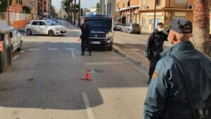 Imagen control Polic&iacute;a Nacional Palma