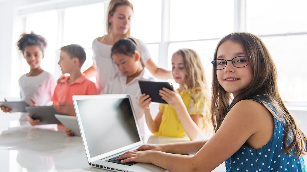 educación digital ordenadores niños