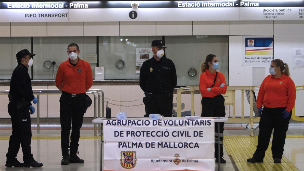 reparto mascarillas