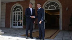 pedro sanchez y pablo casado