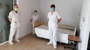 sanitarios residencias IMAS coronavirus