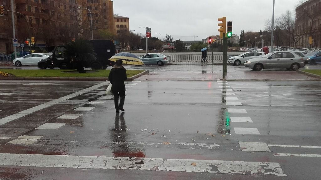 lluvia temporal