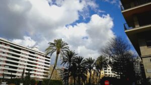 nubes nuboso Palma