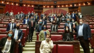 ocupan parlamento italia