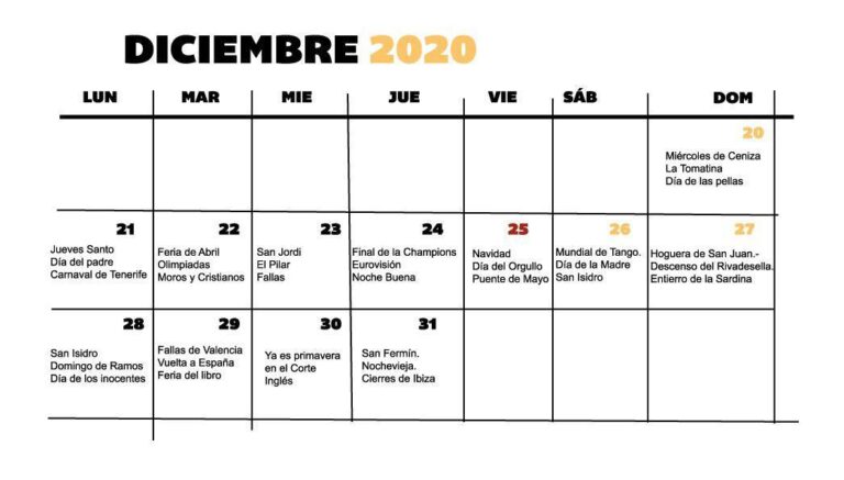 el viral. calendario fake festivos coronavirus