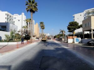 empiezan las obras playa de Palma