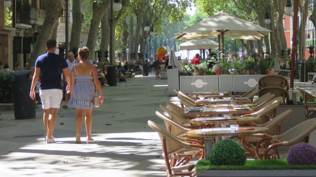 terrazas turismo palma hostelería restauración centro palma