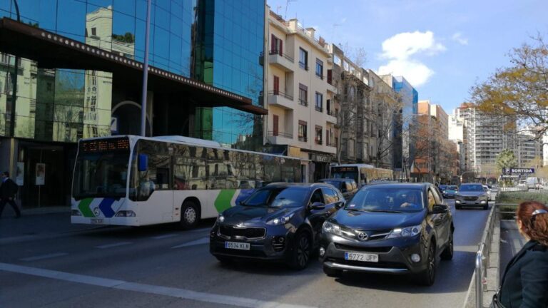 trafico coches Palma avenidas