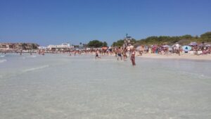 playa es trenc turistas turismo