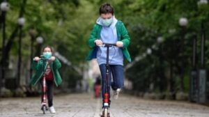 ni&ntilde;os mascarilla coronavirus