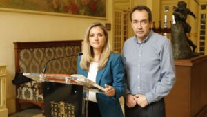 patricia guasp y JuanMa G&oacute;mez
