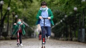 ni&ntilde;os mascarilla coronavirus