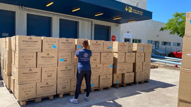 llegada mascarilas coronavirus