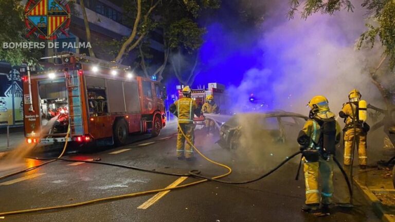 Incendio coche