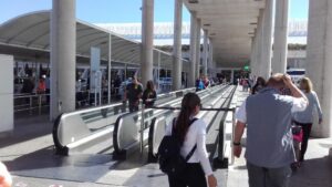 turistas areopuerto