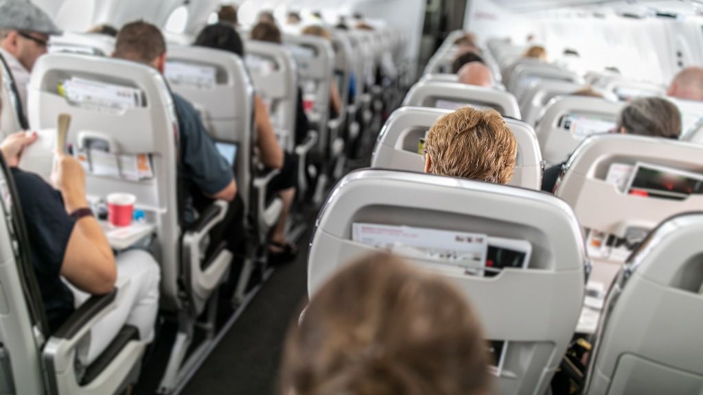 pasajeros avión