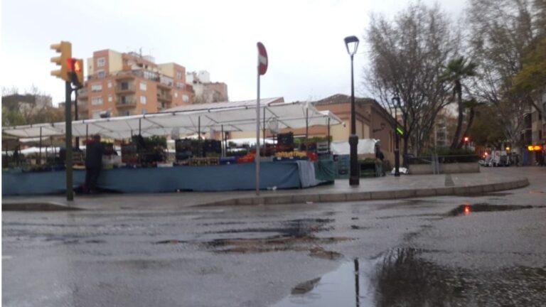 lluvia en Palma