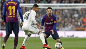 bar&ccedil;a madrid futbol messi