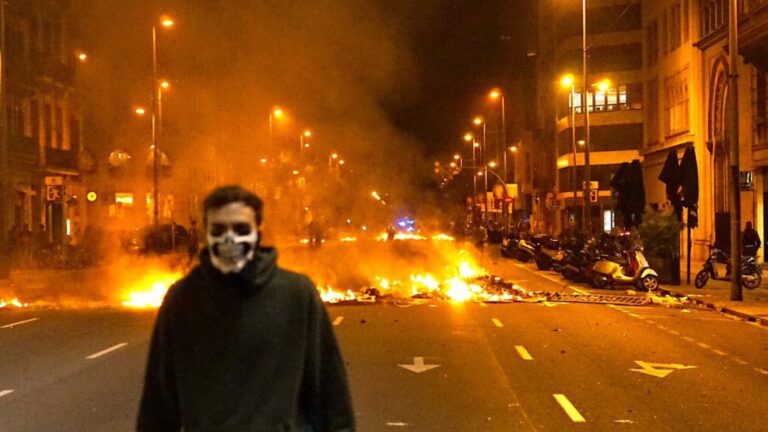 disturbios barcelona