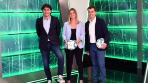 Toni Terrades, Emma Calsina y Gustavo Siviero