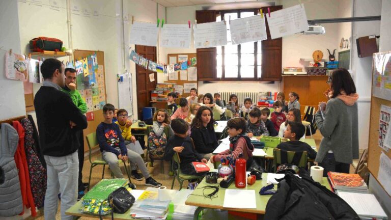 charla reciclaje escuela